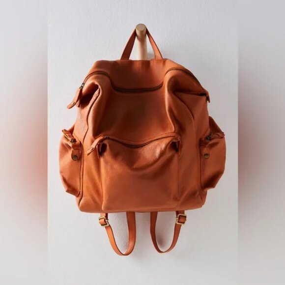 Free People Handbags - Free People Darcy Leather Backpack NWT